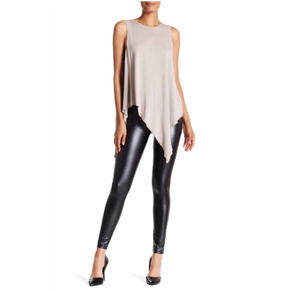 Vegan Faux Leather Legging Pant